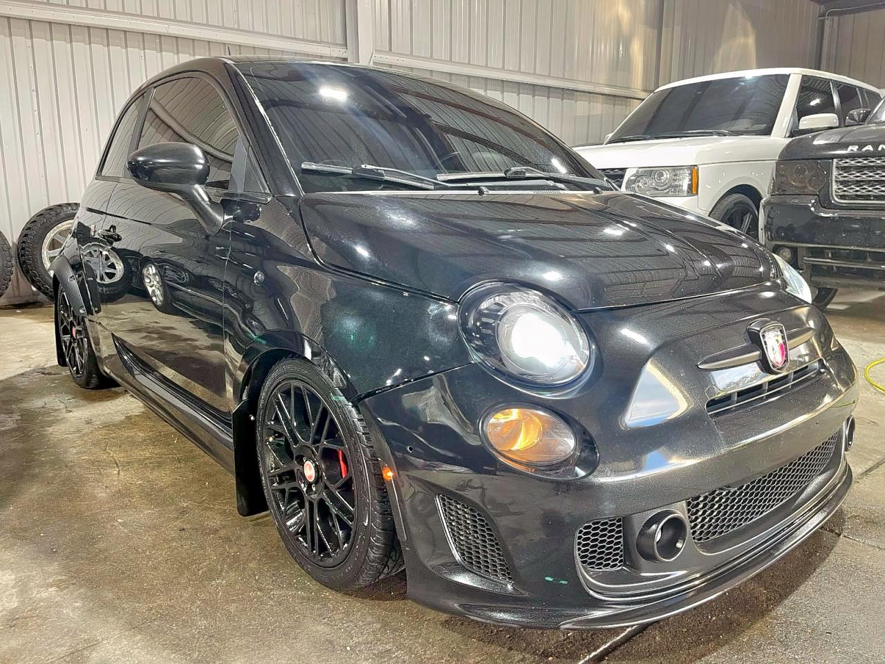 2013 FIAT 500 Abarth, VIN 3C3CFFFH9DT664970 — Prior damage history