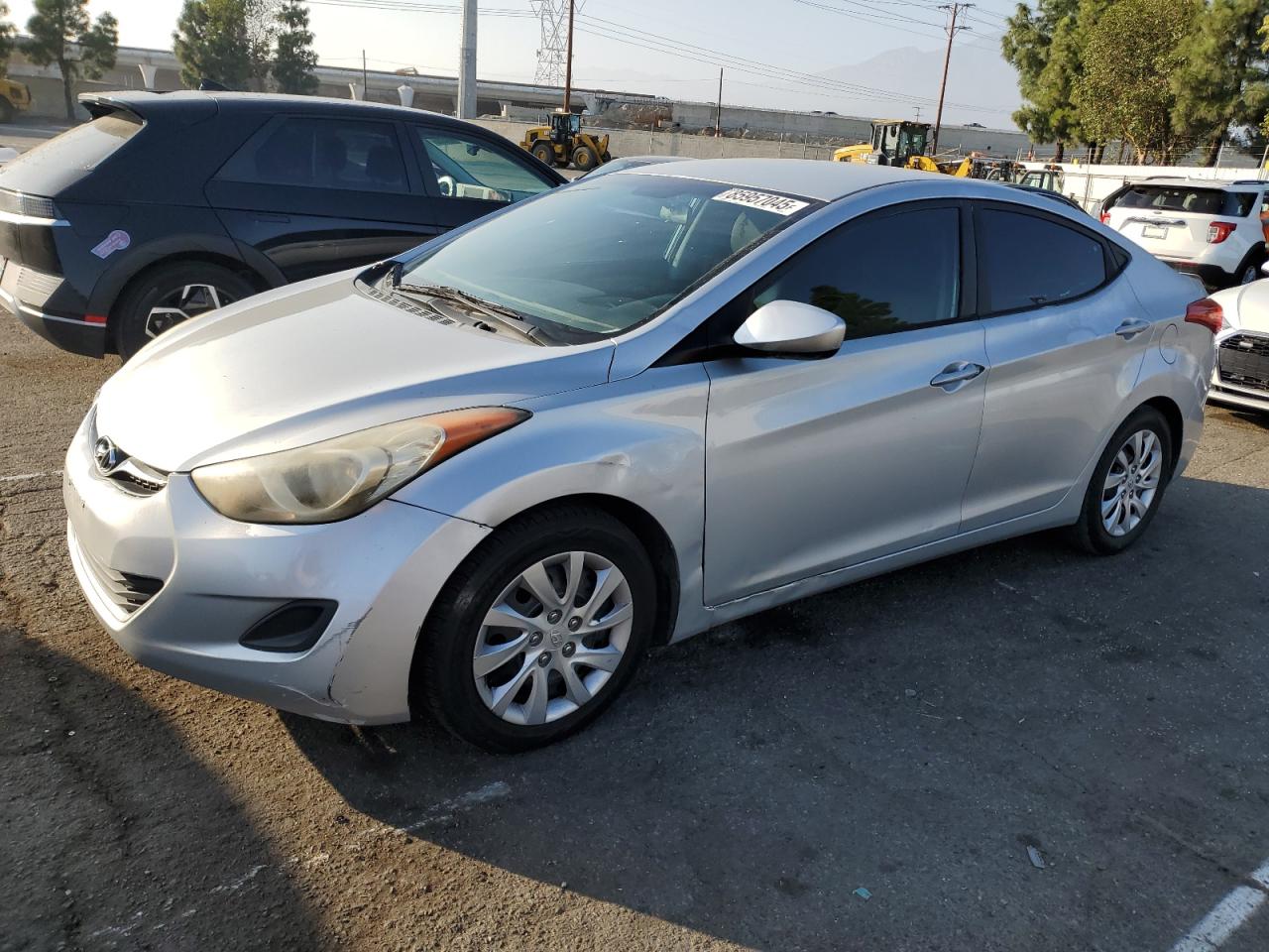 2011 Hyundai Elantra GLS, VIN 5NPDH4AE4BH029857 — Vandalism