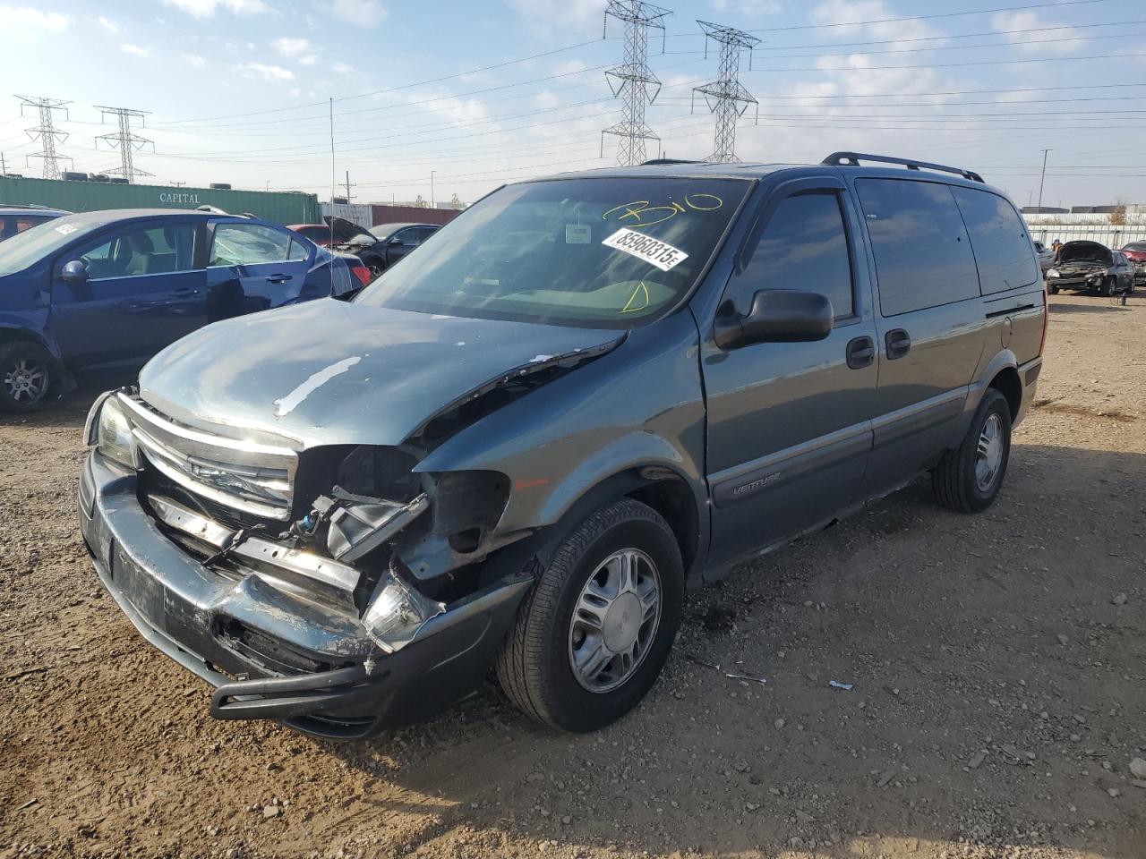 2005 Chevrolet Venture LS, VIN 1GNDV23E05D134441 — Front end