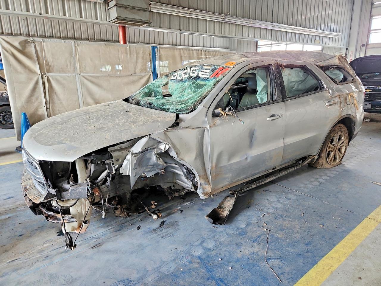 2012 Dodge Durango Crew, VIN 1C4SDHDT8CC205925 — Опрокидывание