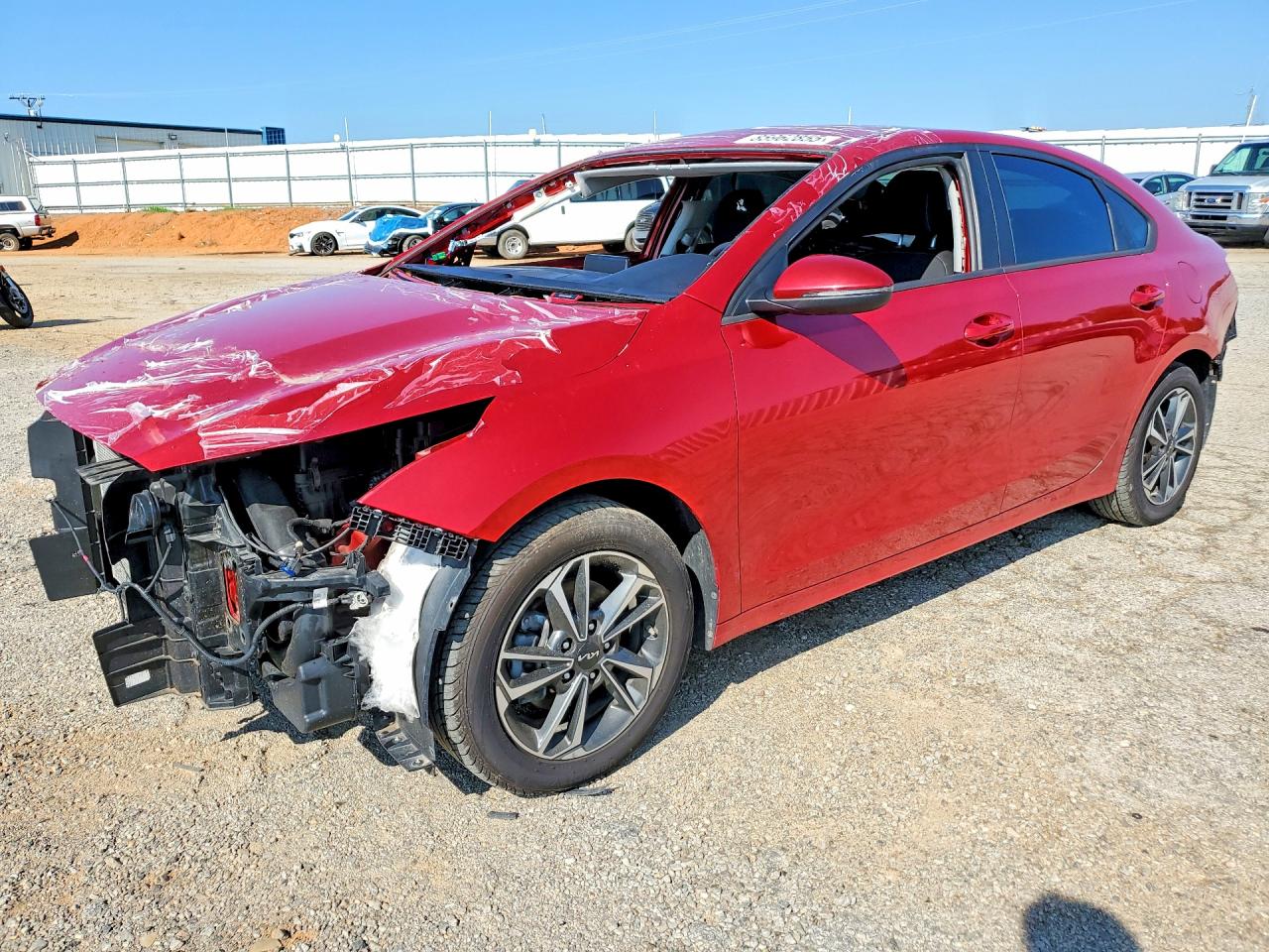 2023 Kia Forte LXS, VIN 3KPF24AD2PE511059 — Front end