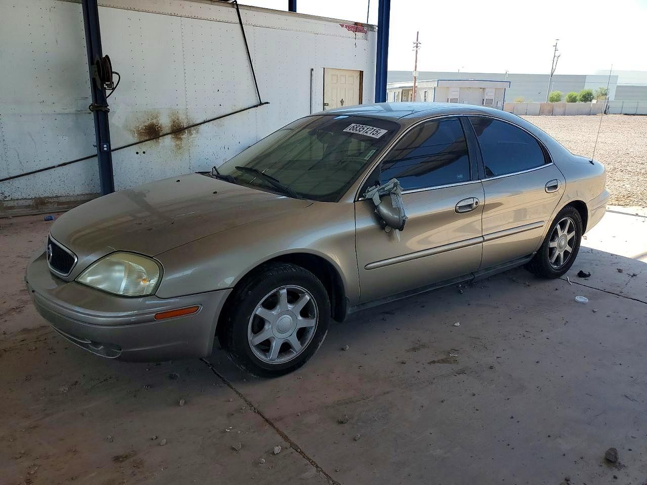 2003 Mercury Sable GS, VIN 1MEFM50263A617994 — Side