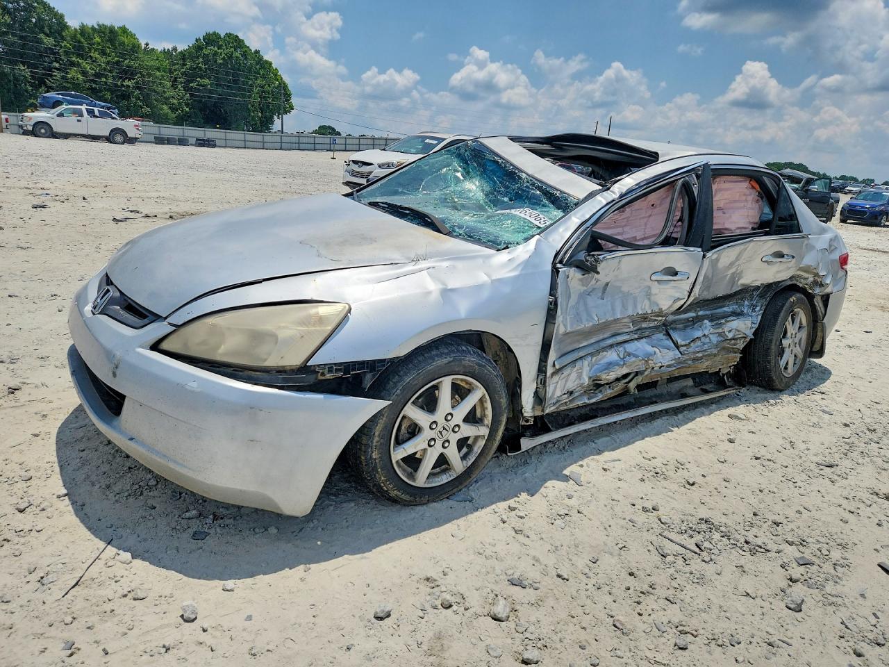 2003 Honda Accord EX, VIN 1HGCM66883A043986 — Rollover