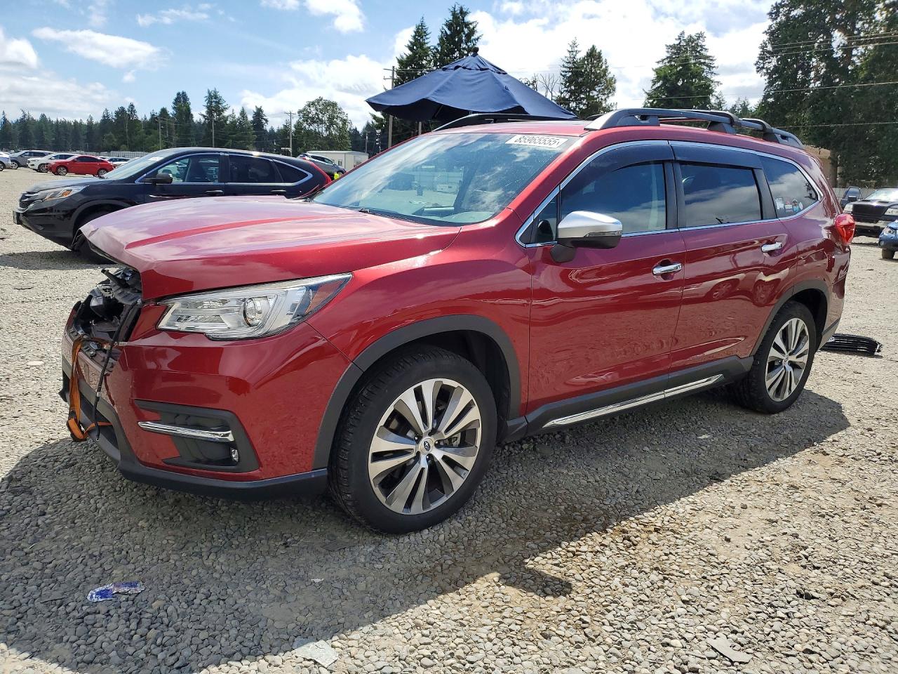 2020 Subaru Ascent Touring, VIN 4S4WMARDXL3466849 — Front end