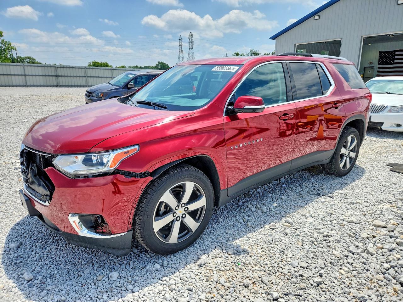 2018 Chevrolet Traverse LT, VIN 1GNEVHKW4JJ250206 — Front end