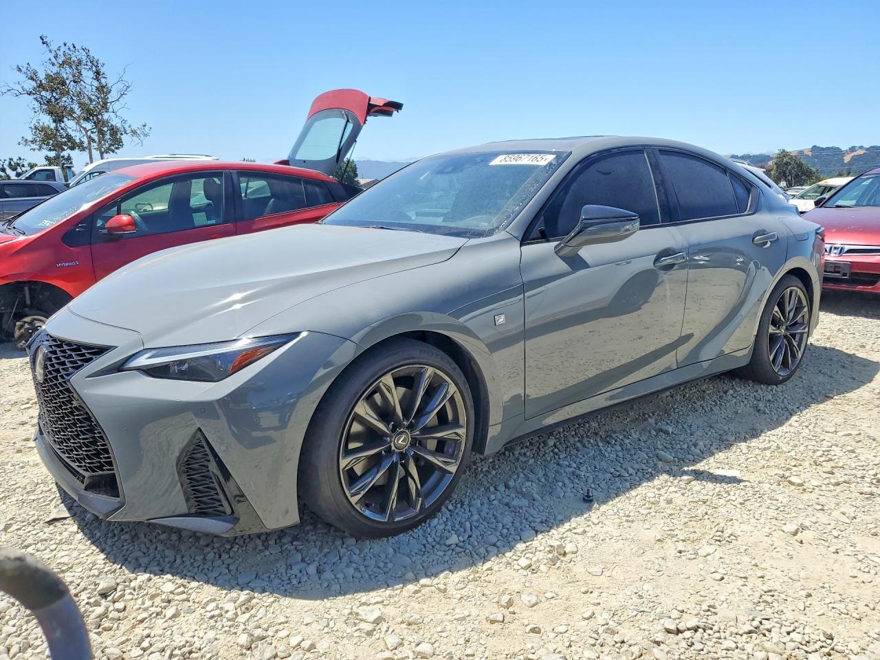2024 Lexus IS 350 F Sport, VIN JTHGZ1B22R5074057 — Vandalism