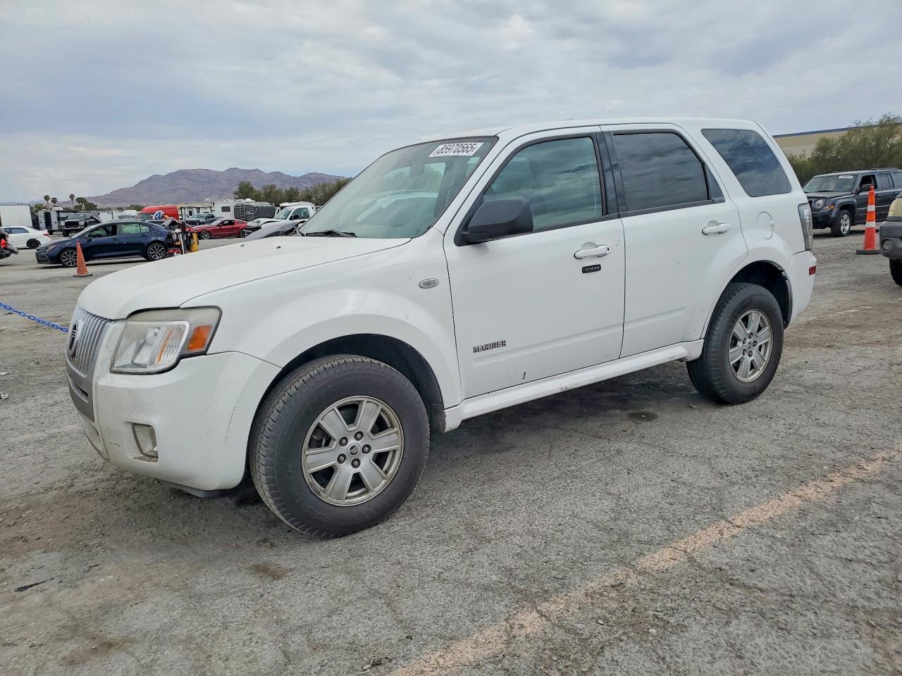 2008 Mercury Mariner, VIN 4M2CU81Z58KJ47969 — Rear end