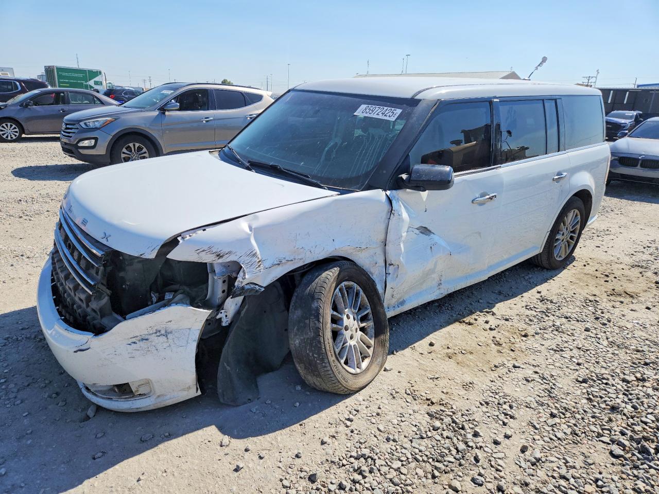 2016 Ford Flex SEL, VIN 2FMHK6C87GBA11860 — Front end