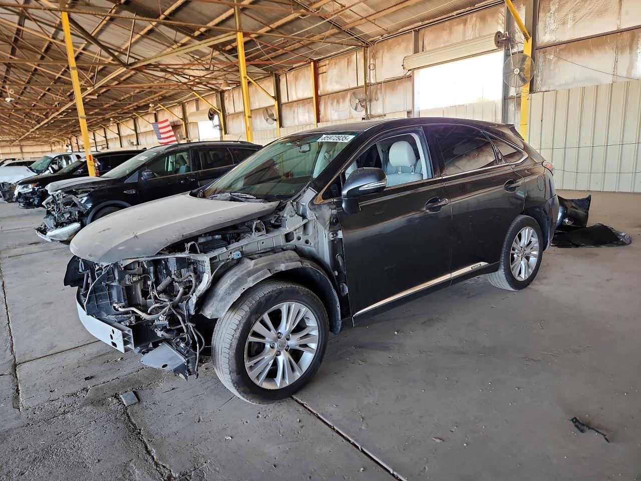 2010 Lexus RX 450h, VIN JTJZB1BA5A2004335 — Front end