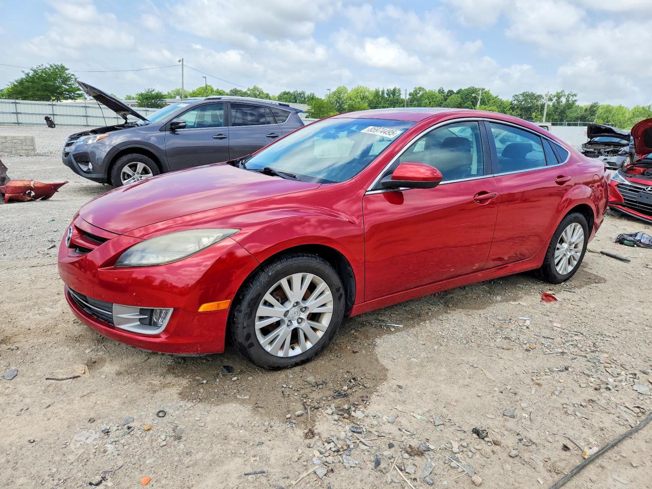2009 Mazda 6 i Touring, VIN 1YVHP82A195M04311 — Перед