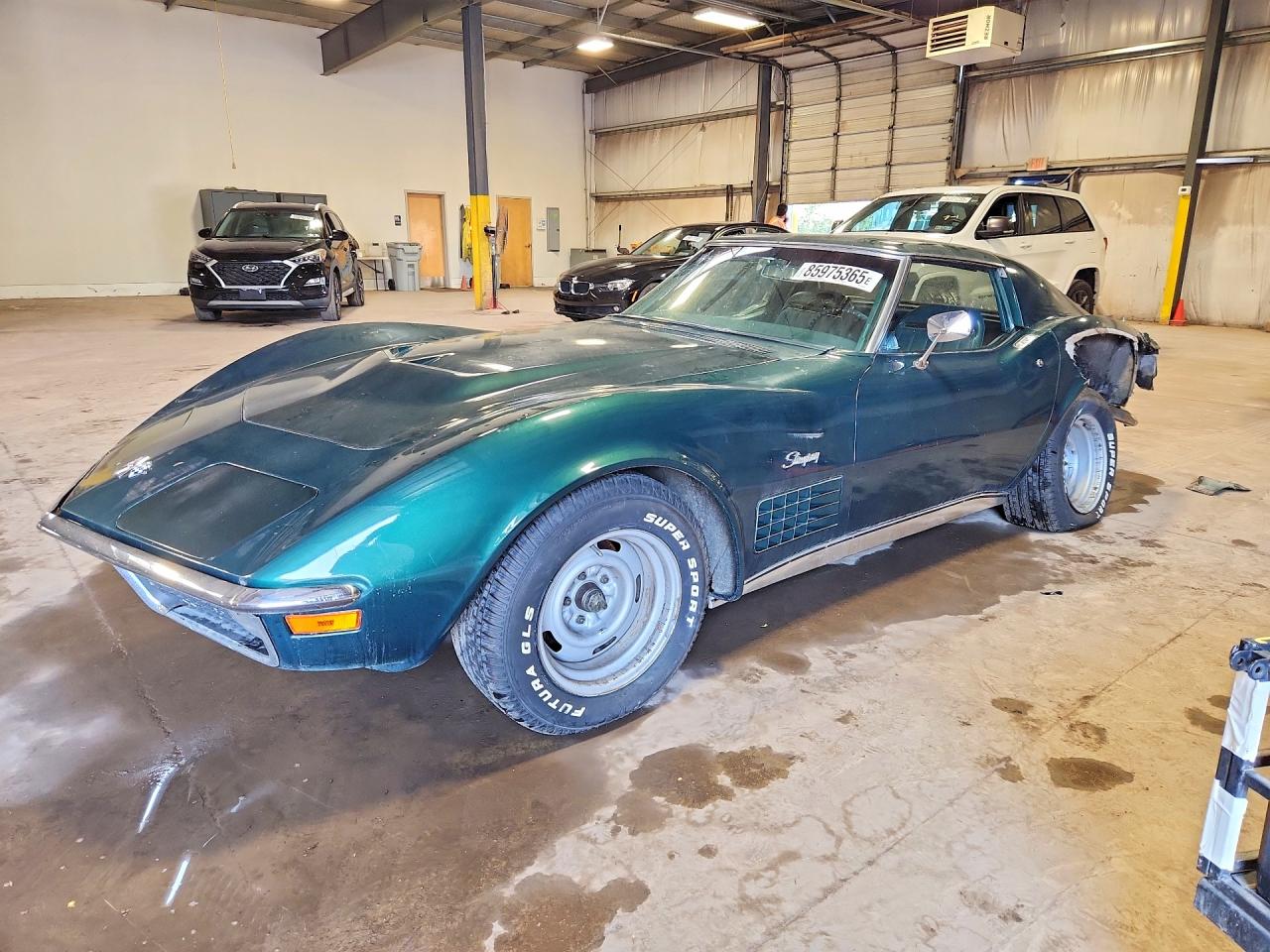 1971 Chevrolet Corvette, VIN 194371S108595 — Rear end