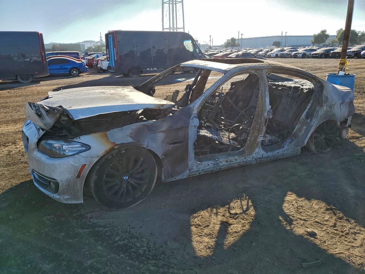 2014 BMW 5 Series 528i, VIN WBA5A5C56ED503441 — Burn