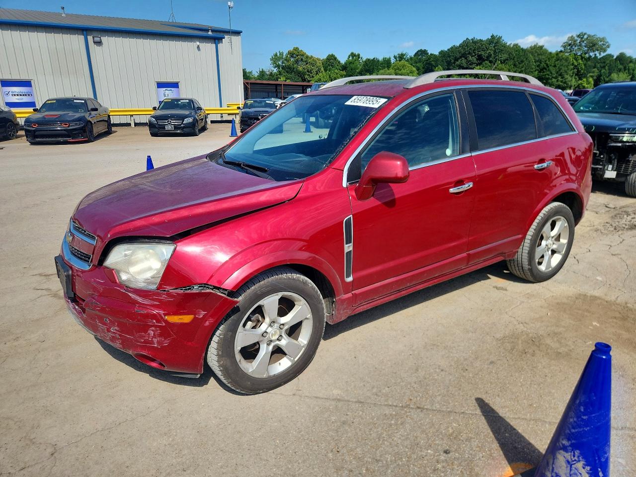 2014 Chevrolet Captiva Sport LT, VIN 3GNAL3EK0ES673126 — Front end