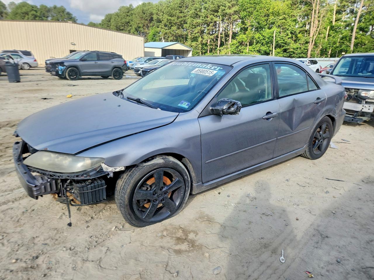 2008 Mazda 6 i Touring, VIN 1YVHP80C685M15016 — Перед