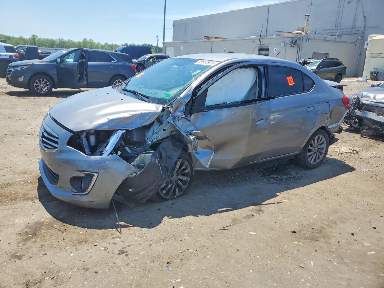 2018 Mitsubishi Mirage SE, VIN ML32F4FJ0JHF02661 — All over