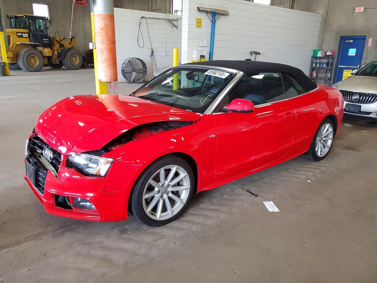 2016 Audi A5 Premium, VIN WAUD2AFH1GN000680 — Front end