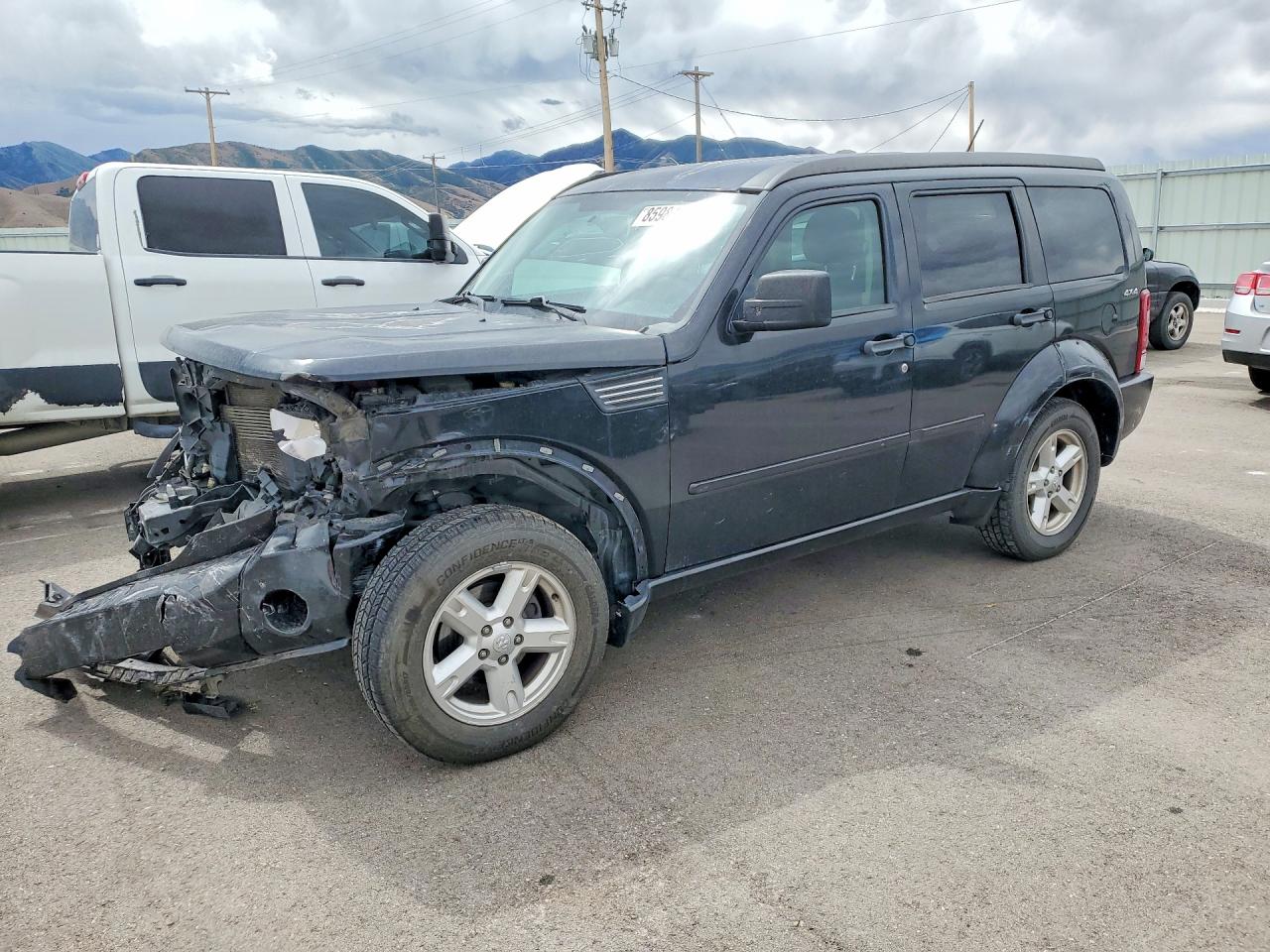 2010 Dodge Nitro SXT, VIN 1D4PU5GK7AW158098 — Front end
