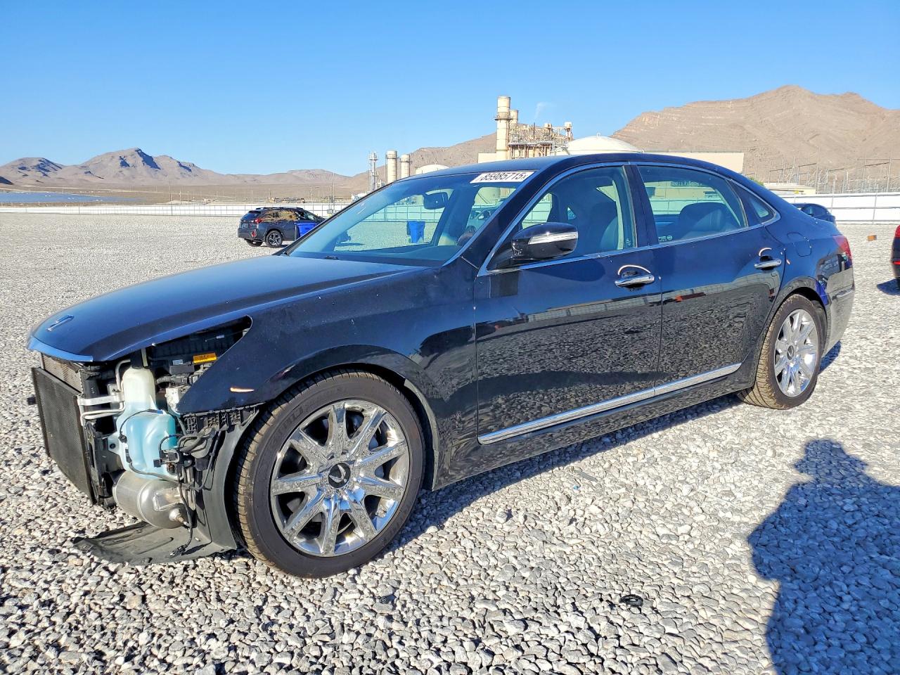 2013 Hyundai Equus Ultimate, VIN KMHGH4JH5DU065956 — Front end