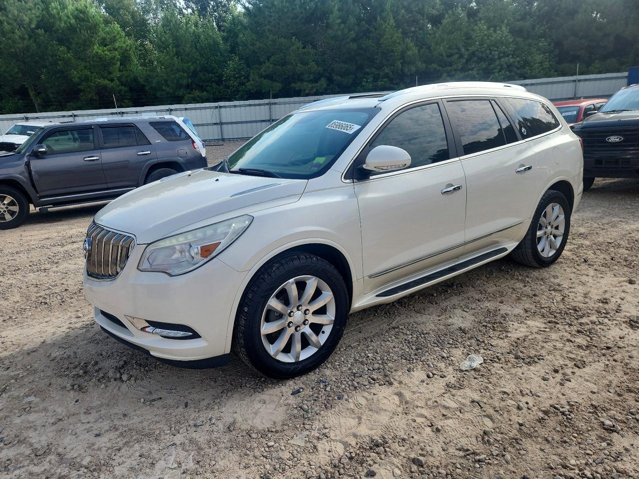 2015 Buick Enclave Premium, VIN 5GAKRCKD5FJ332102 — Rear end