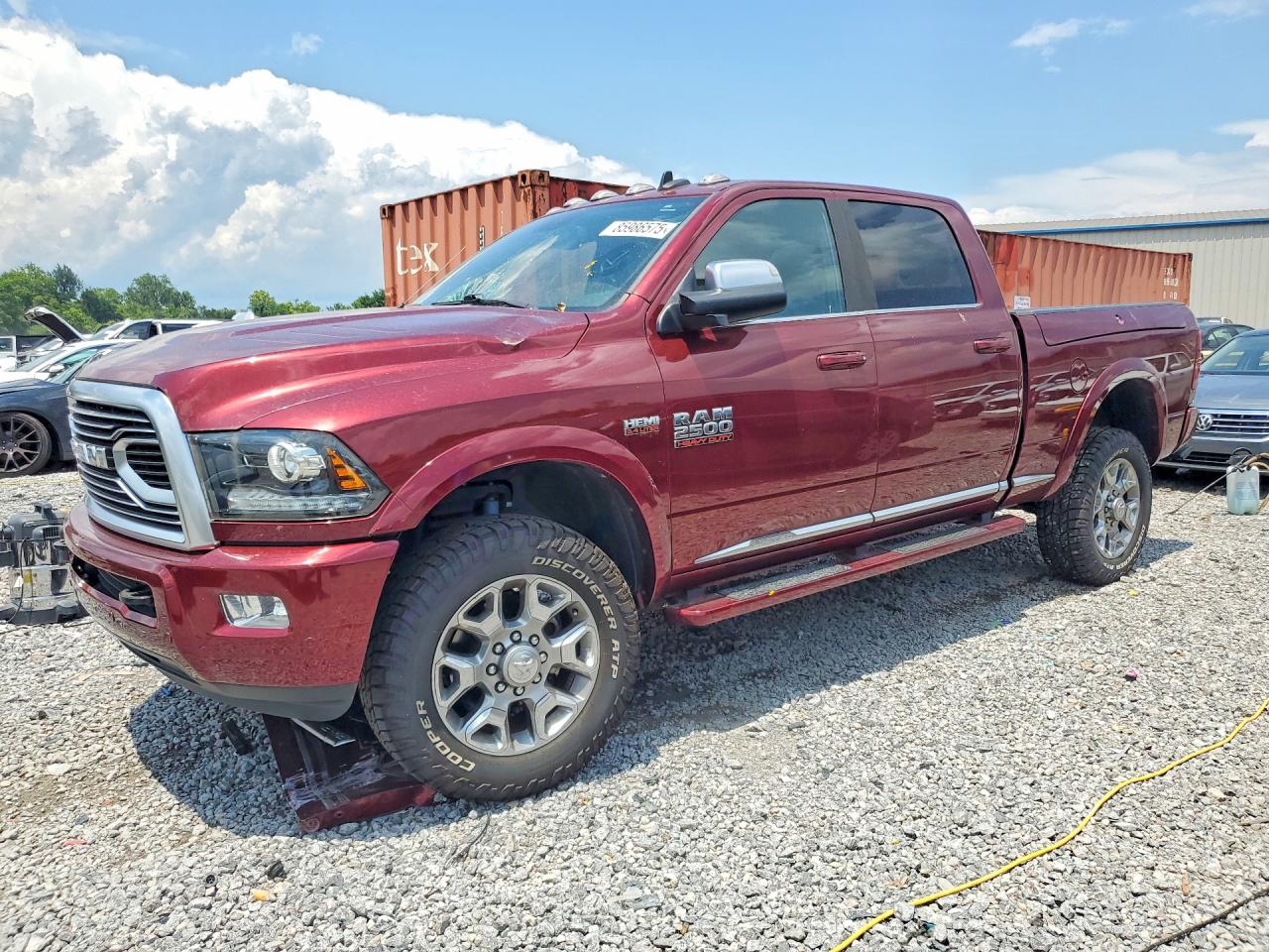 2018 Ram 2500 Longhorn, VIN 3C6UR5GJ0JG128309 — Roof