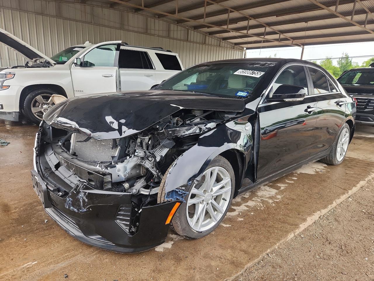 2024 Cadillac CT4 Luxury, VIN 1G6DJ5RK9R0100436 — Front end