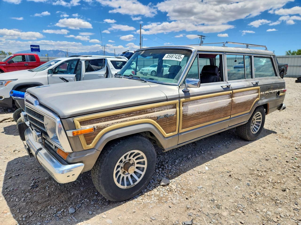 1987 Jeep Grand Wagoneer, VIN 1JCNJ15UXHT006109 — Мелкие вмятины и царапины