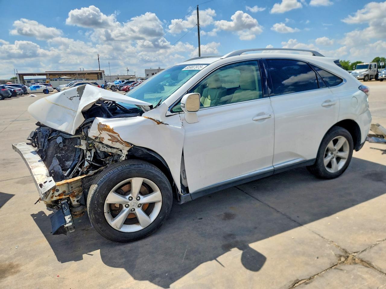 2010 Lexus RX 350, VIN 2T2BK1BA4AC031446 — Front end