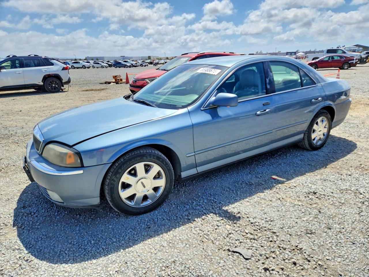 2003 Lincoln LS, VIN 1LNHM86S43Y666066 — Front end