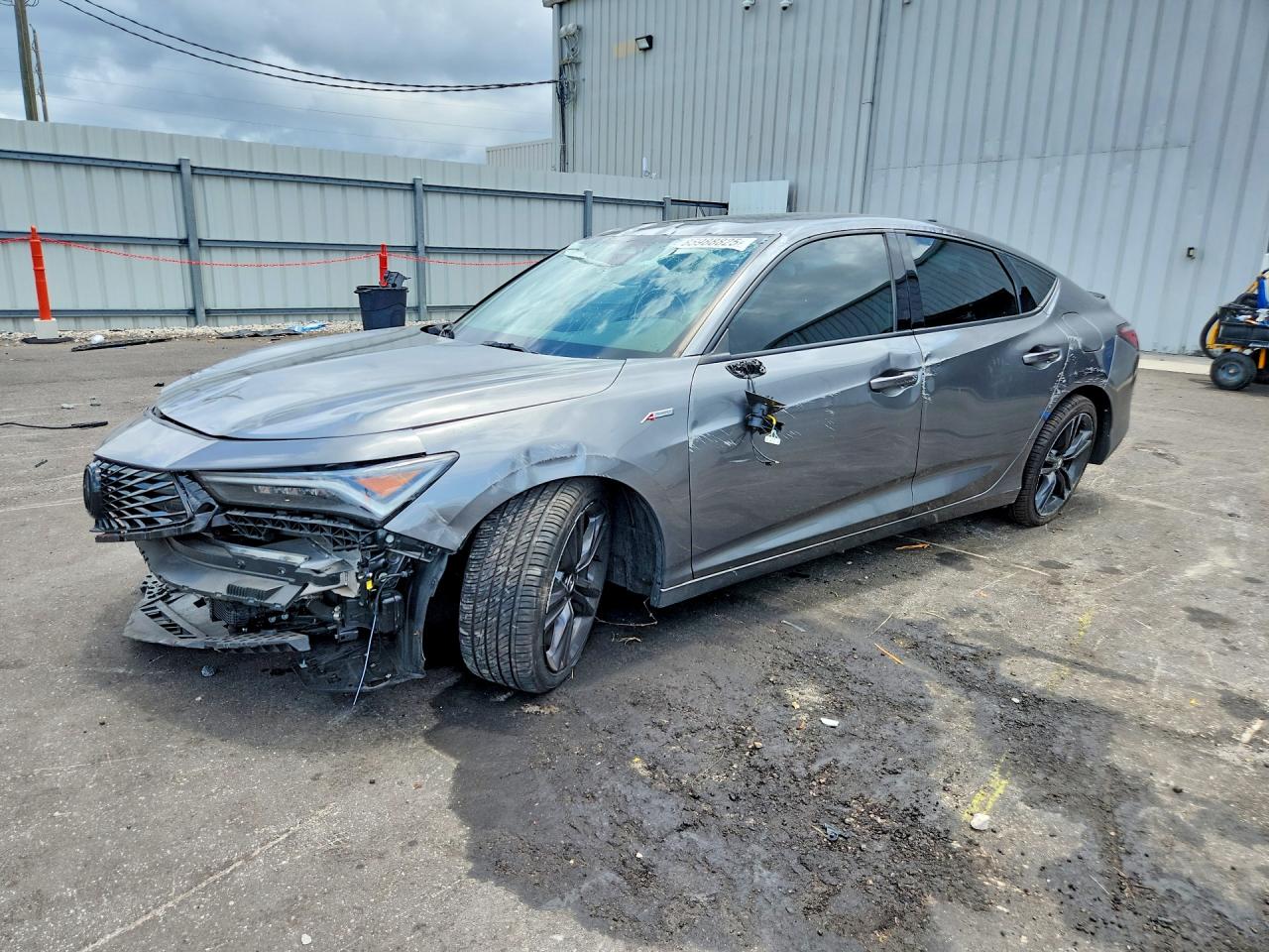 2023 Acura Integra w/A-Spec Package, VIN 19UDE4H38PA027736 — Front end