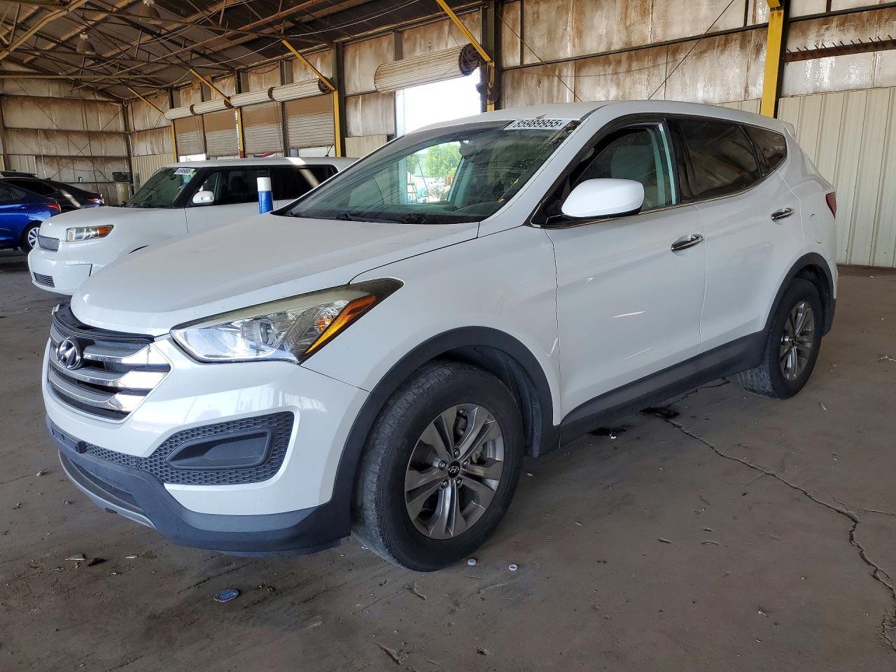 2015 Hyundai Santa Fe, VIN 5XYZT3LBXFG259966 — Фото с аукциона