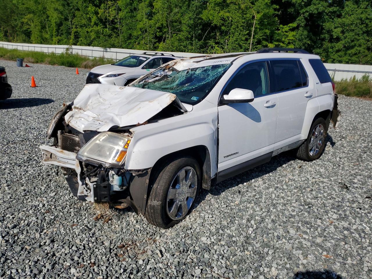 2014 GMC Terrain SLT, VIN 2GKFLXE34E6139452 — Rollover
