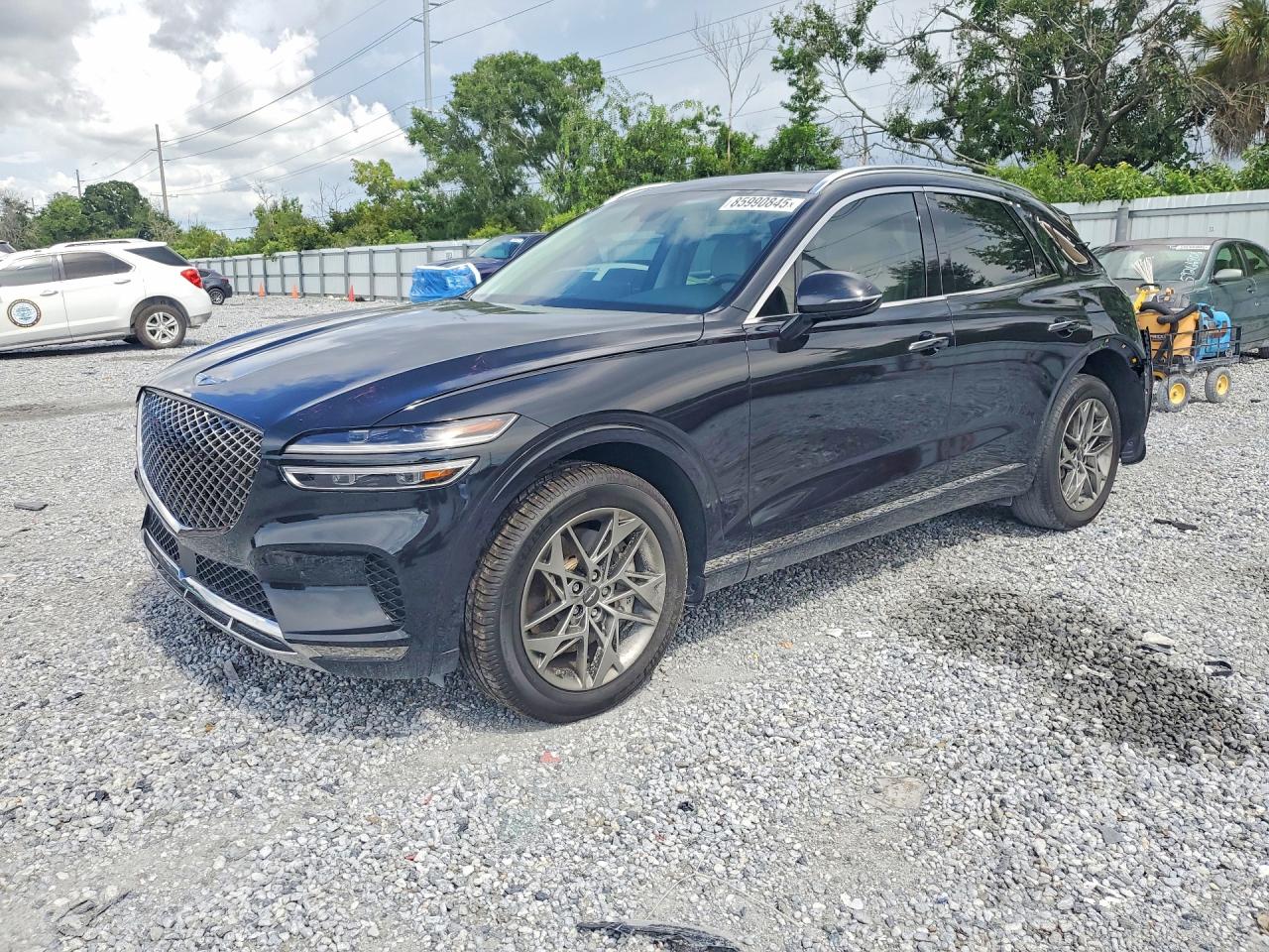 2023 Genesis GV70 2.5T, VIN KMUMADTB5PU134862 — Rear end