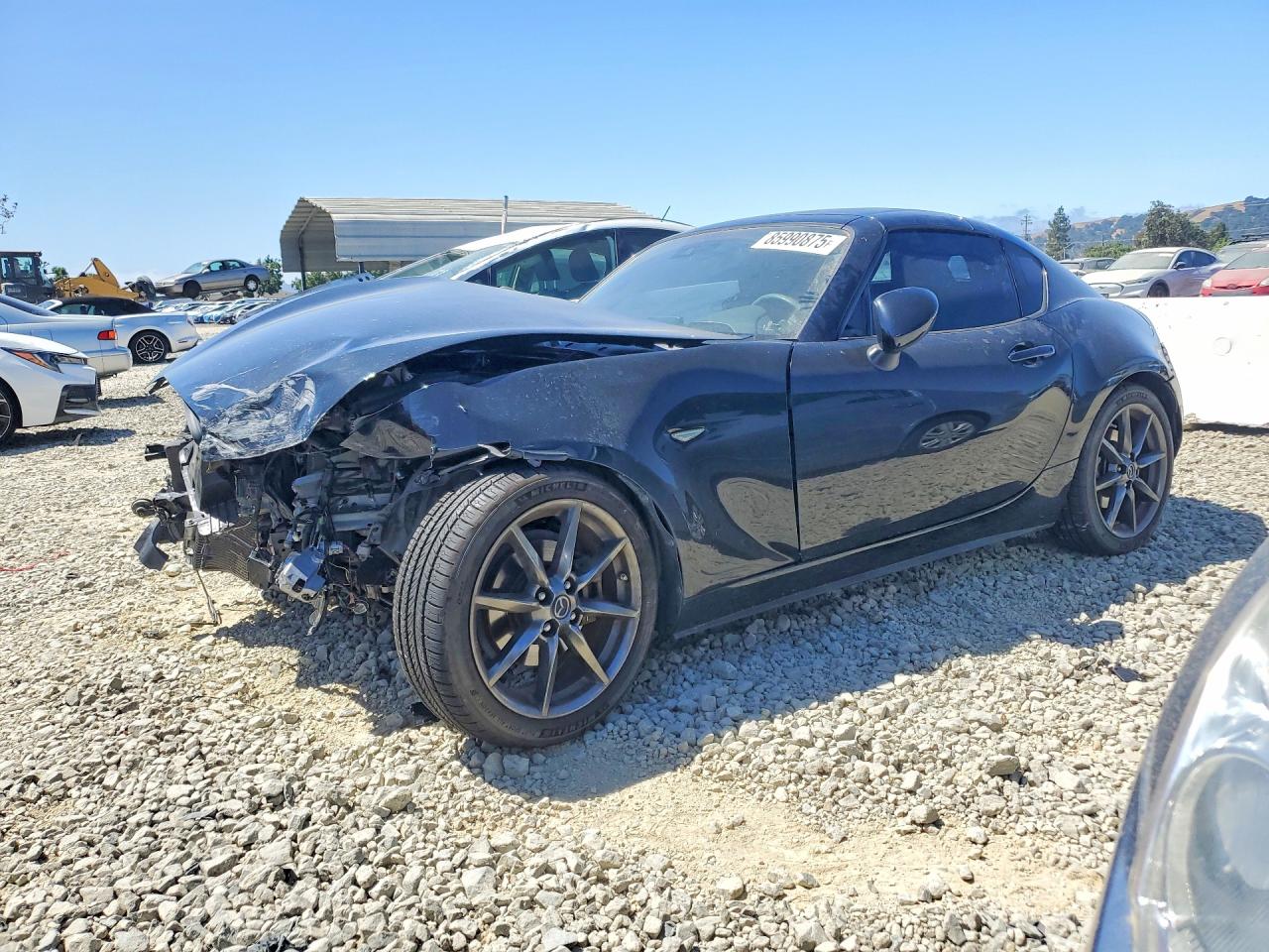 2019 Mazda MX-5 Miata Grand Touring, VIN JM1NDAM77K0300838 — Front end