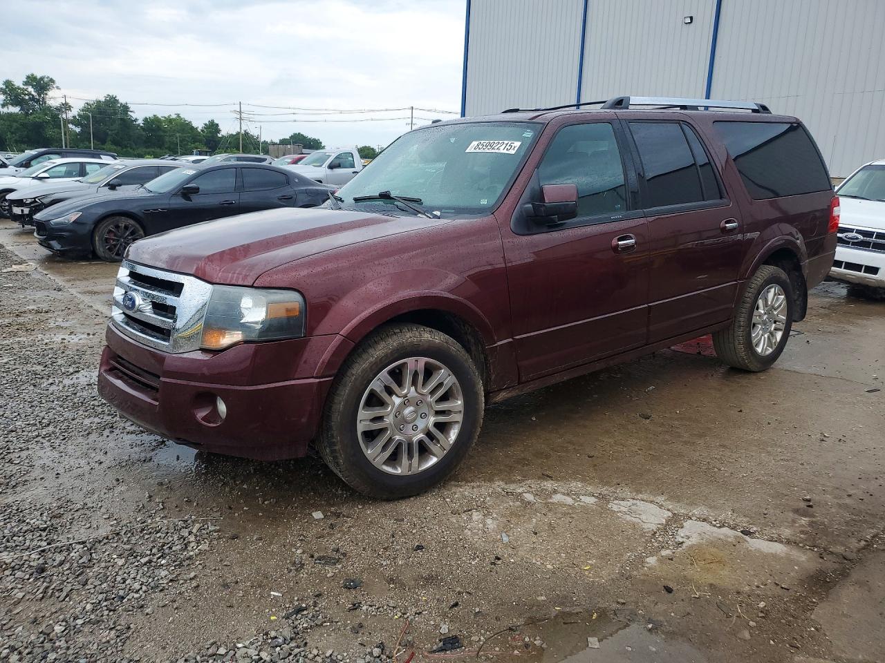 2011 Ford Expedition Max Limited, VIN 1FMJK2A59BEF25791 — Front end