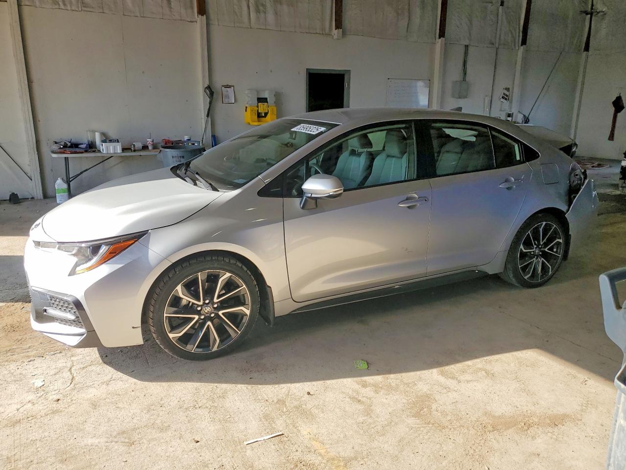 2022 Toyota Corolla SE, VIN JTDS4MCE2NJ096162 — Rear end