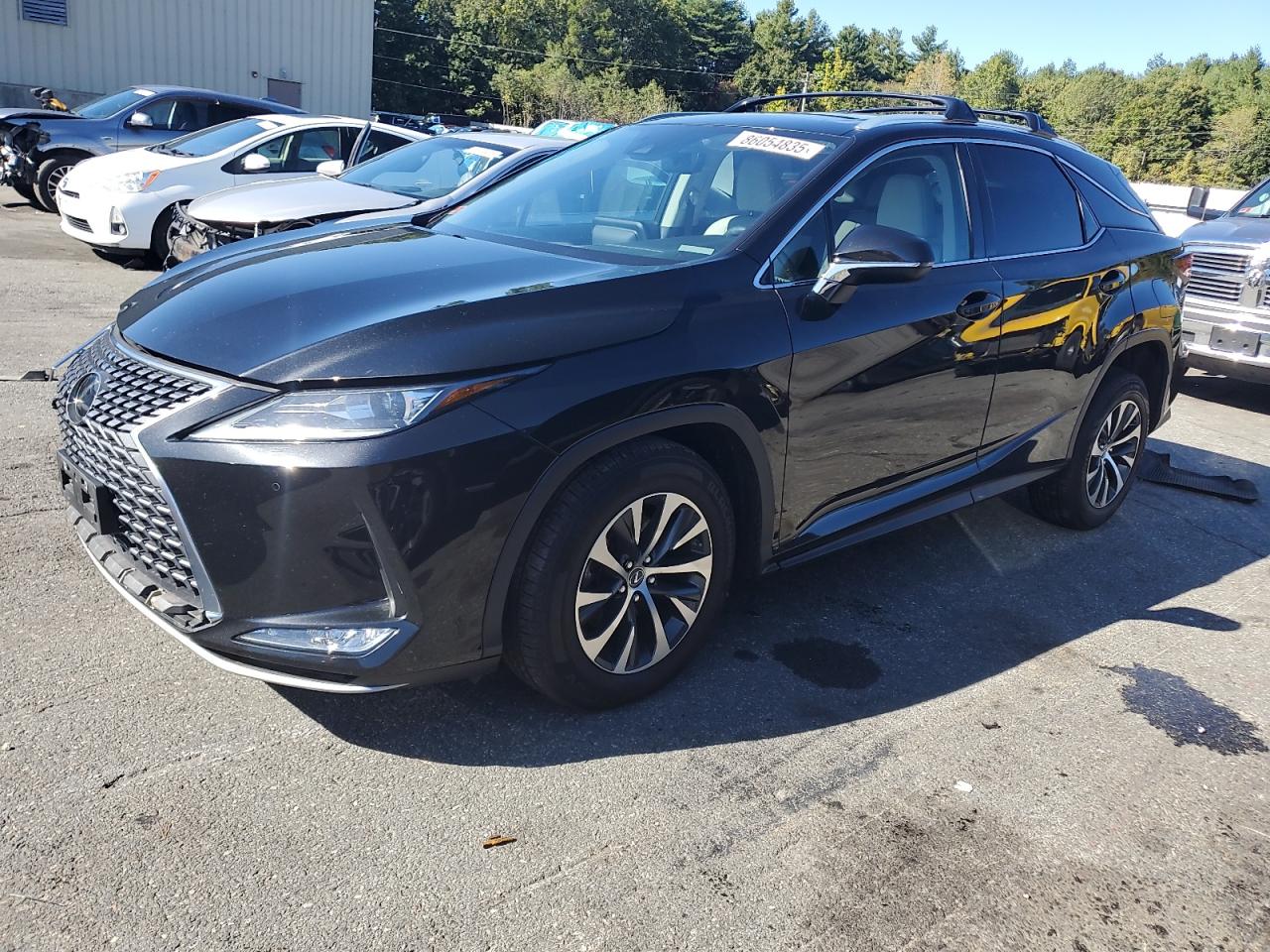 2022 Lexus RX 350, VIN 2T2HZMDA3NC343655 — Frame damage