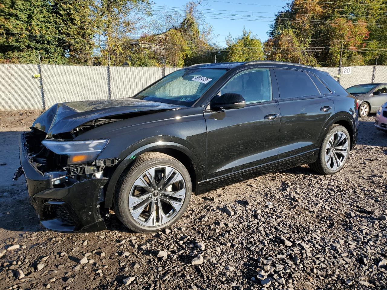 2024 Audi Q8 Prestige, VIN WA1FVBF16RD013309 — Перед