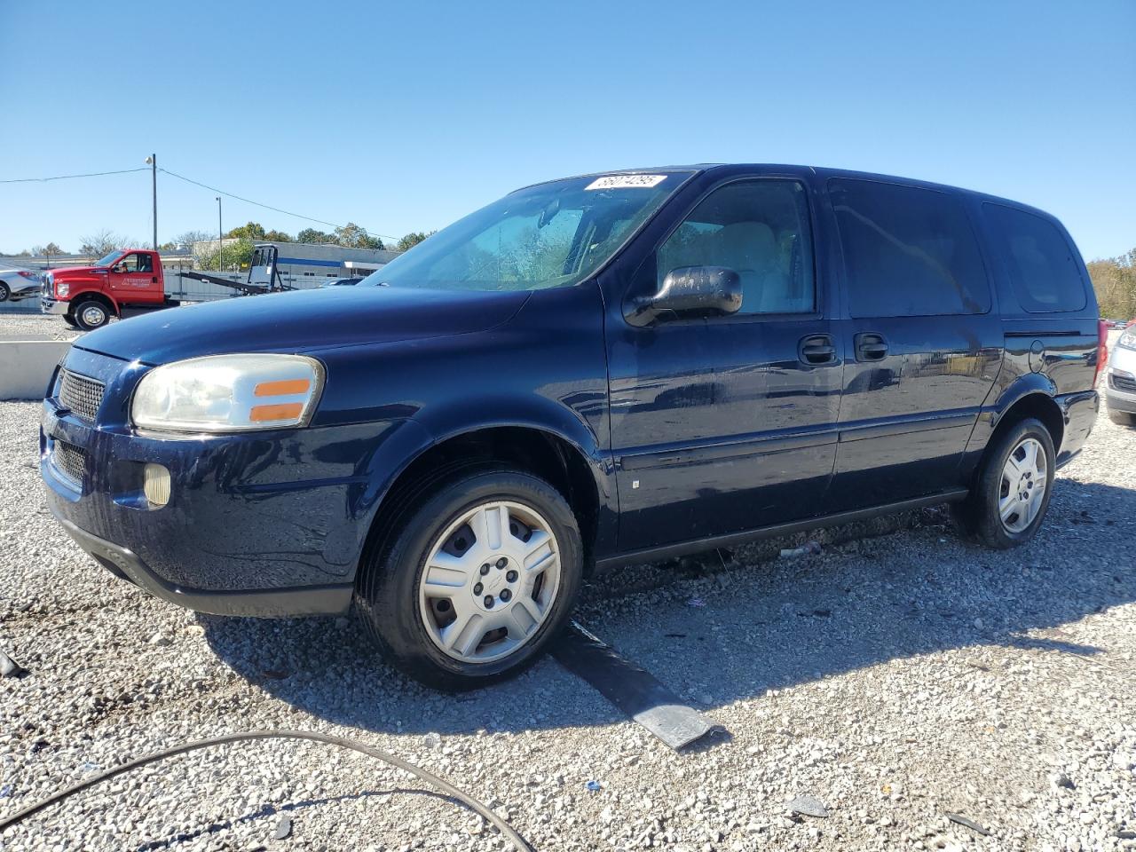 2007 Chevrolet Uplander LS Fleet, VIN 1GNDV23W67D180996 — Side