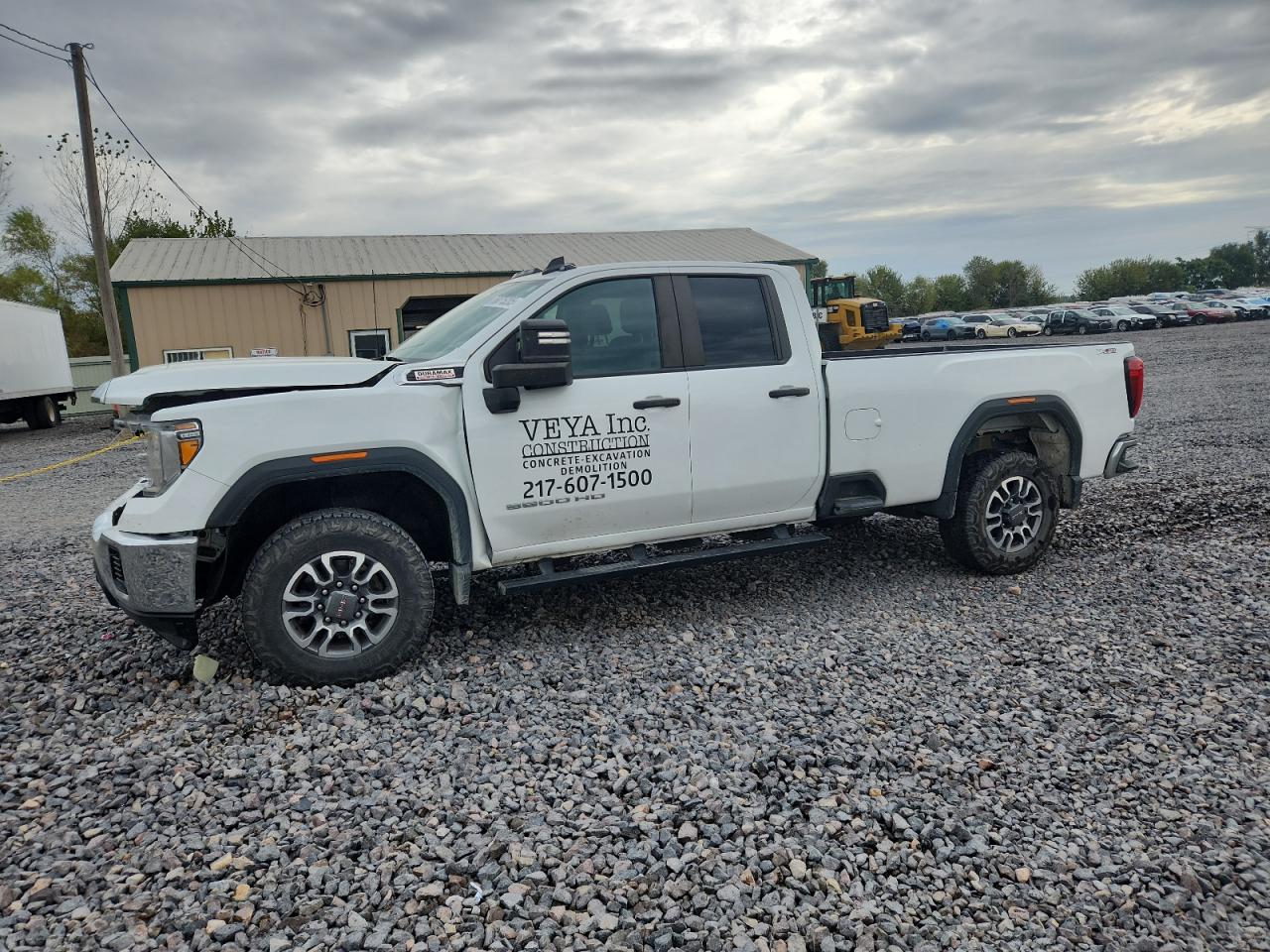 2022 GMC Sierra 3500, VIN 1GT59SEY9NF230033 — Front end