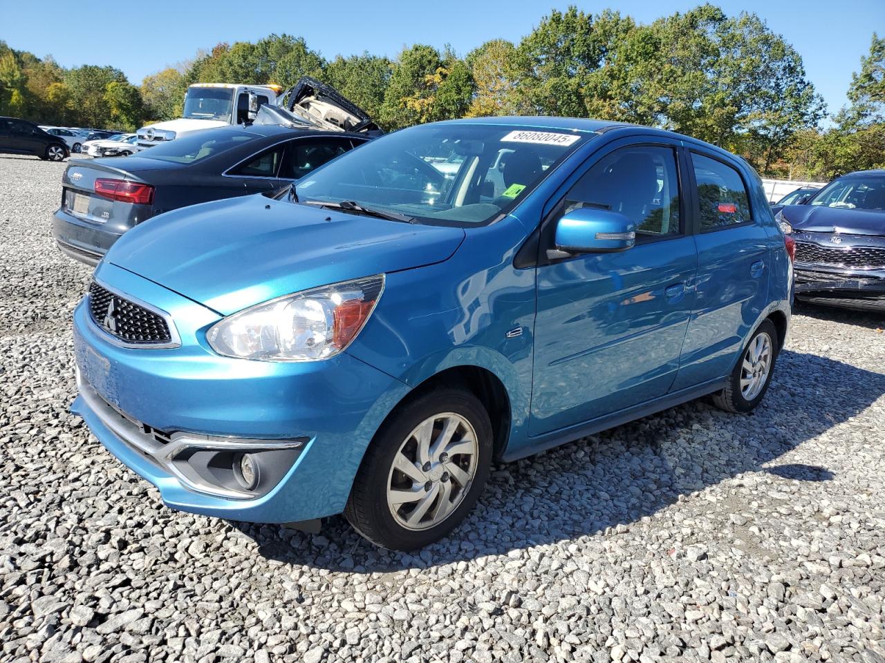 2017 Mitsubishi Mirage SE, VIN ML32A4HJ7HH000720 — Vandalism
