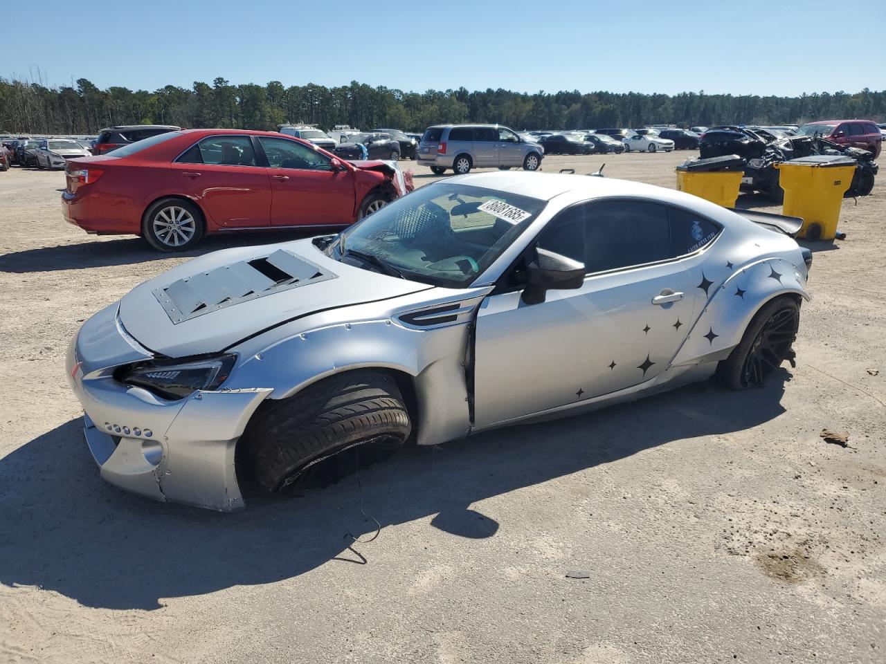 2014 Subaru BRZ Limited, VIN JF1ZCAC19E8602080 — Rear end