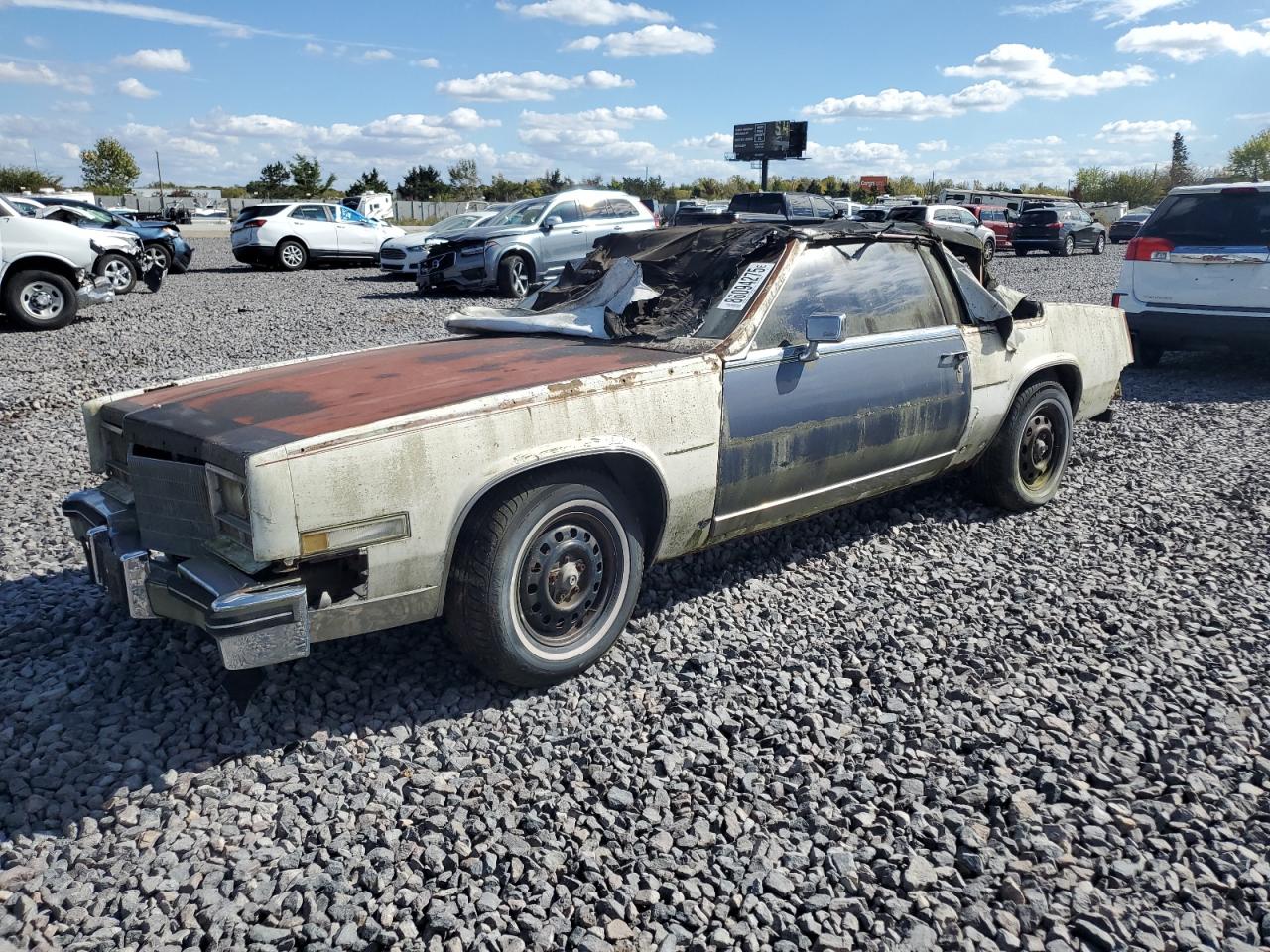 1984 Cadillac Eldorado Biarritz, VIN 1G6AL6784EE666690 — По всему кузову