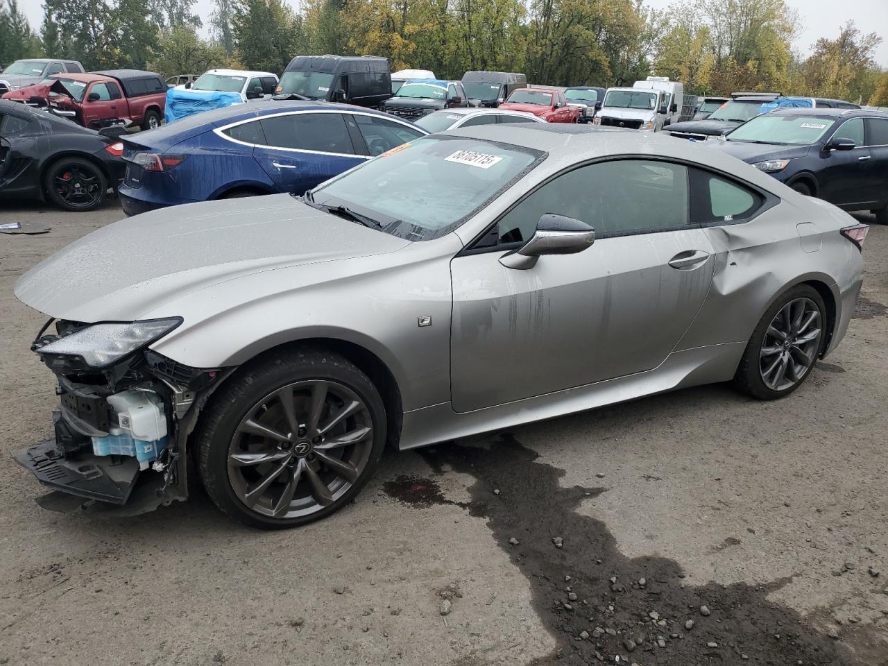 2022 Lexus RC 350 F Sport, VIN JTHGZ5DC4N5011310 — Перед