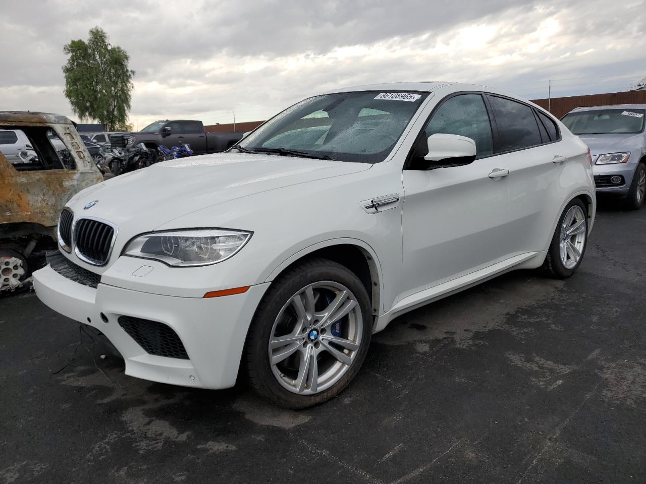 2014 BMW X6 M, VIN 5YMGZ0C55E0C40660 — Front end
