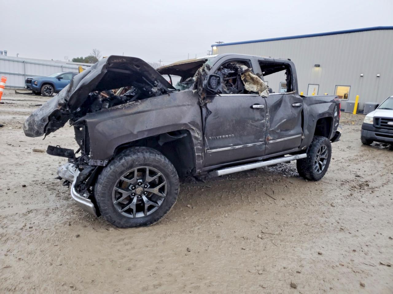 2015 Chevrolet Silverado 1500 LTZ, VIN 3GCUKSEC1FG466115 — Burn