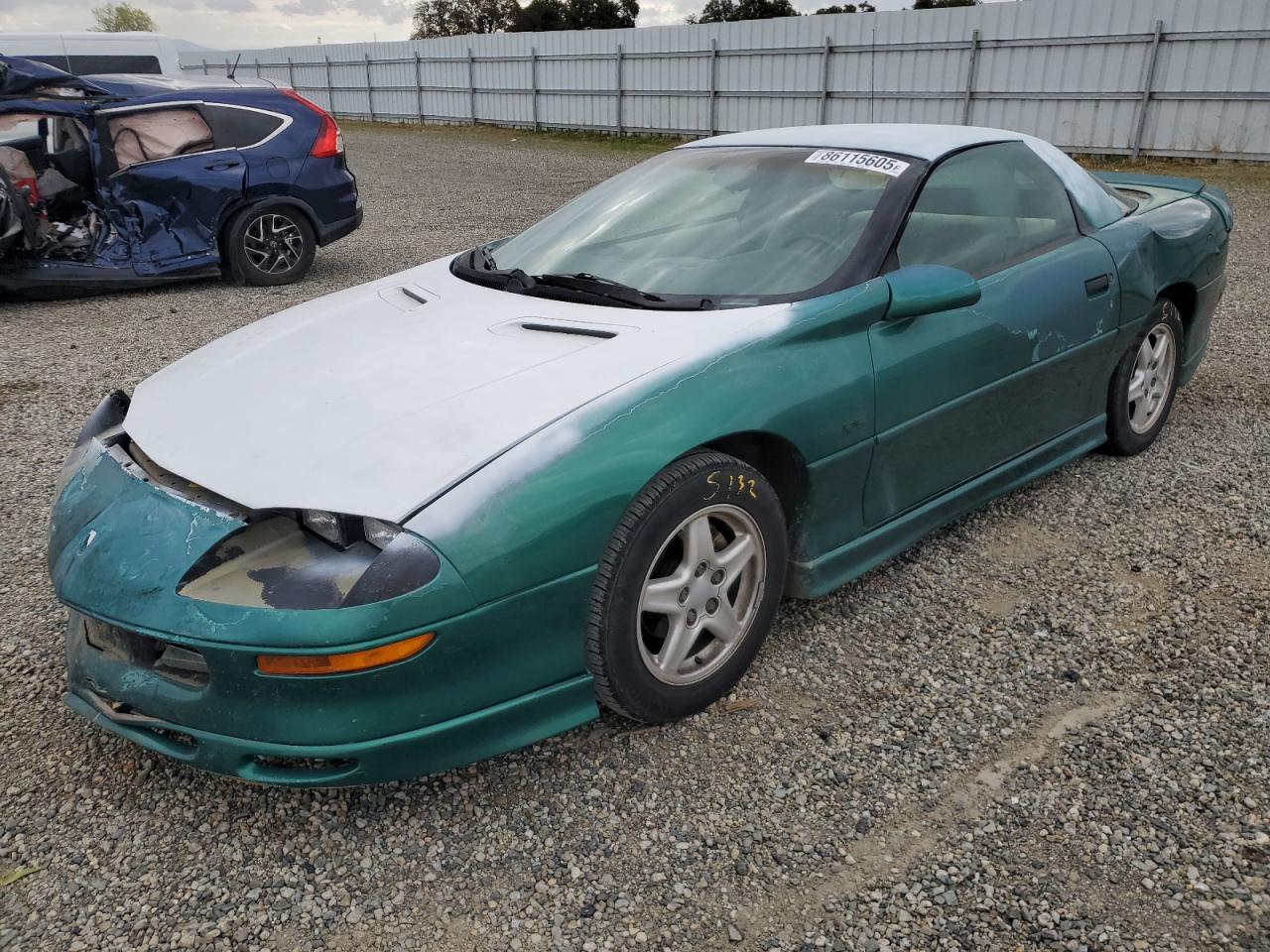 1997 Chevrolet Camaro, VIN 2G1FP22K7V2136186 — Front end