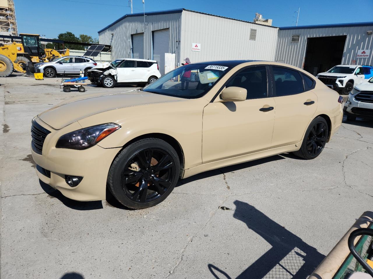 2011 Infiniti M, VIN JN1BY1AP9BM325019 — Rear end