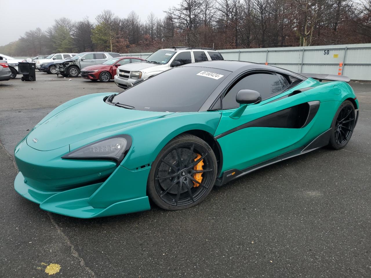 2019 McLaren 600LT, VIN SBM13RAA9KW006796 — Minor dents and scratches