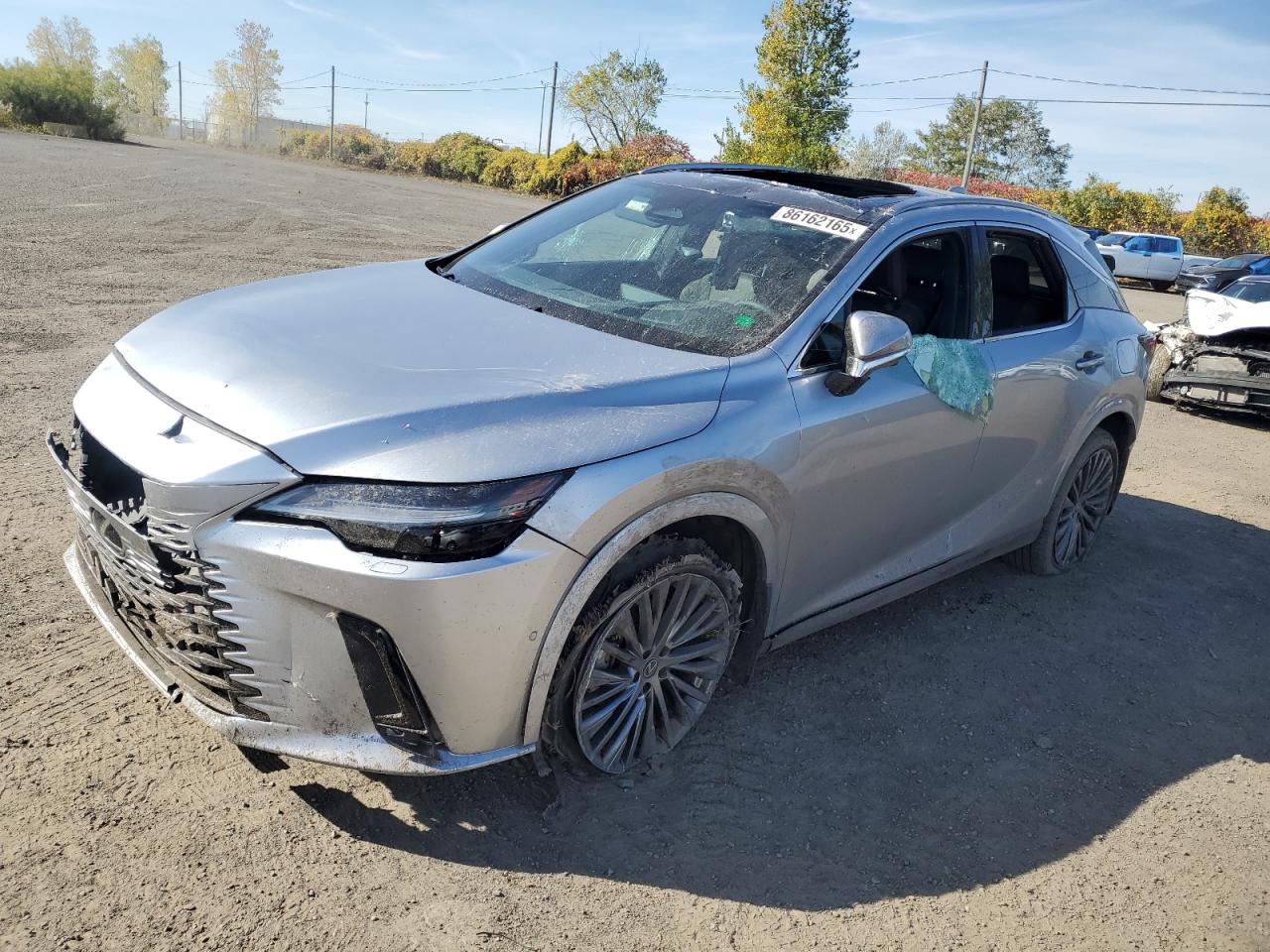 2024 Lexus RX 350 Premium Plus, VIN 2T2BAMCA0RC079394 — Interior fire