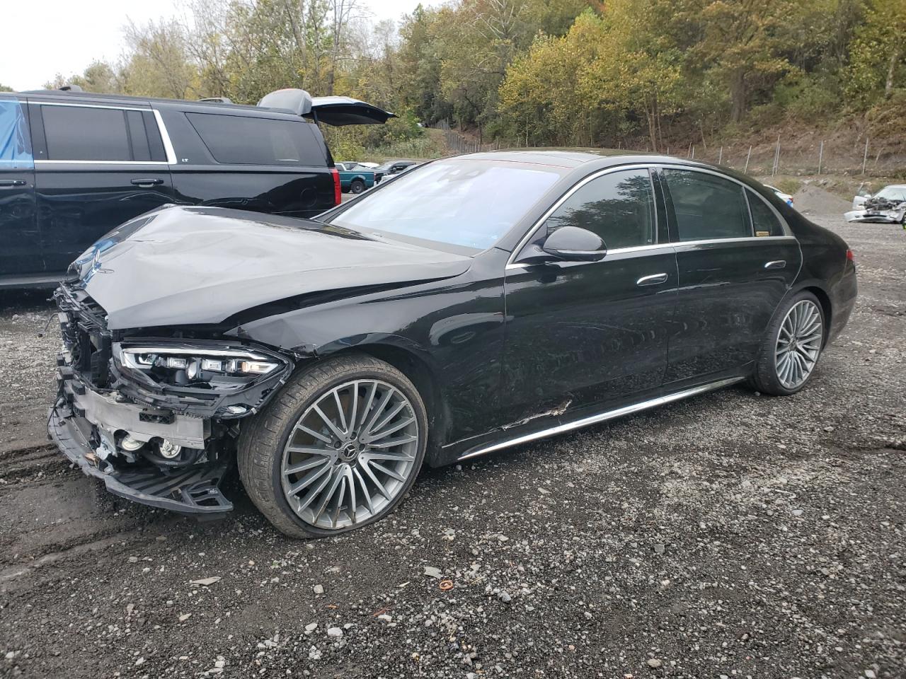 2023 Mercedes-Benz S 580, VIN W1K6G7GB2PA236441 — Front end